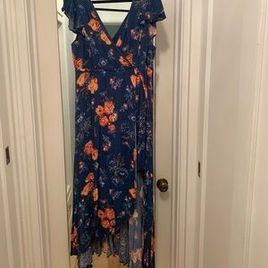 COPY - Torrid Floral Maxi Romper